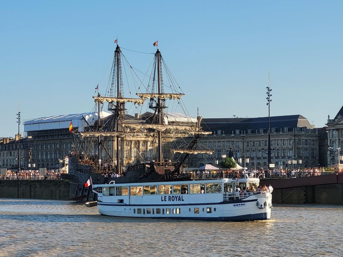 Péniche - Le Royal - Bordeaux - Fleuv