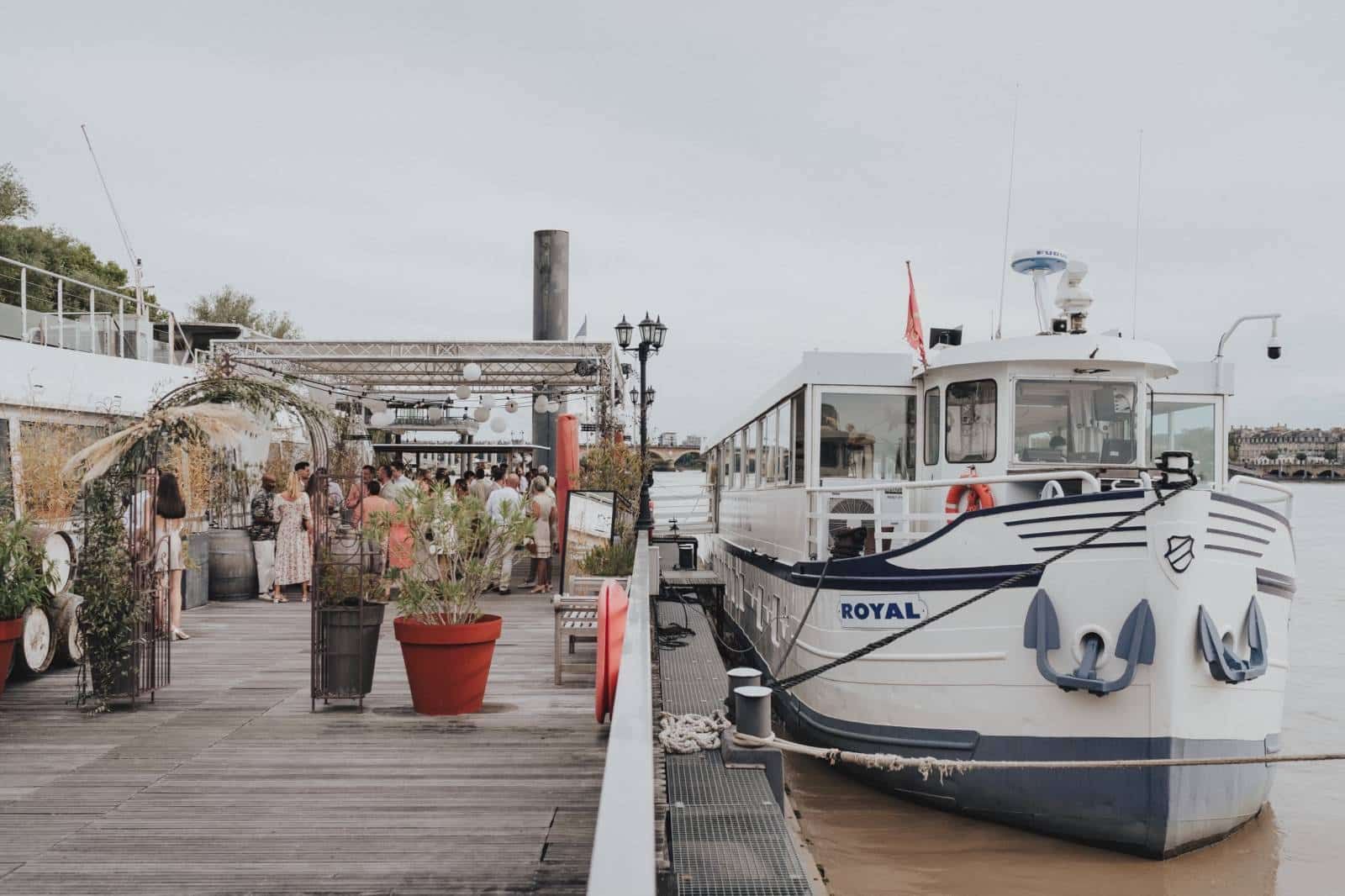 Péniche - Le Royal - Bordeaux - Fleuv