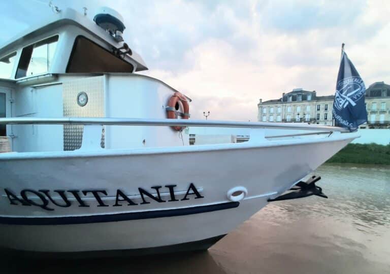 Péniche - Aquitania - Bordeaux - Fleuv