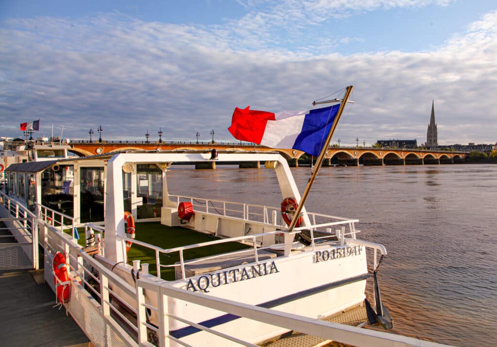 Péniche - Aquitania - Bordeaux - Fleuv
