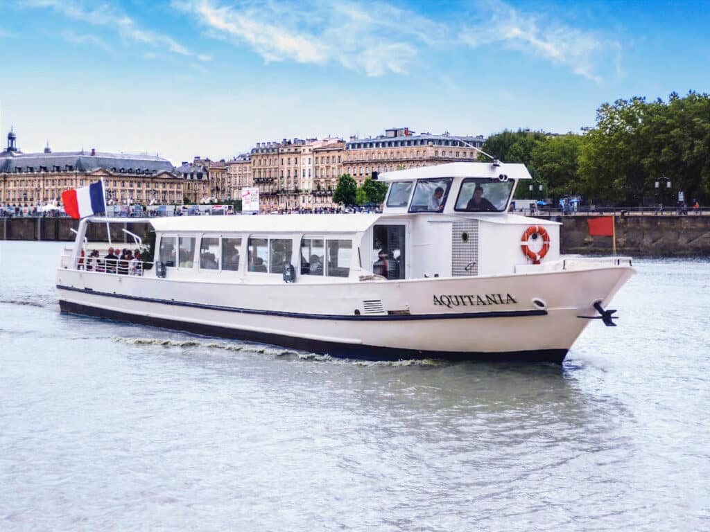 Péniche - Aquitania - Bordeaux - Fleuv
