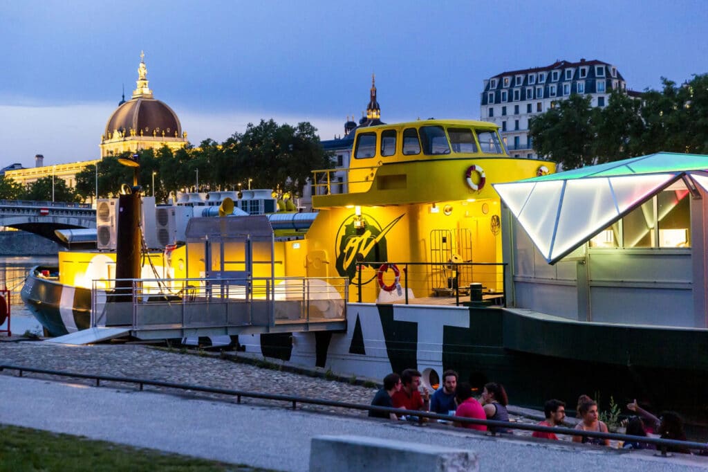 Péniche - Café Oz Lyon - Lyon - Fleuv