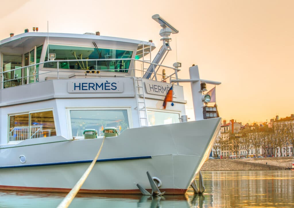 Péniche - Le Hermès - Lyon - Fleuv