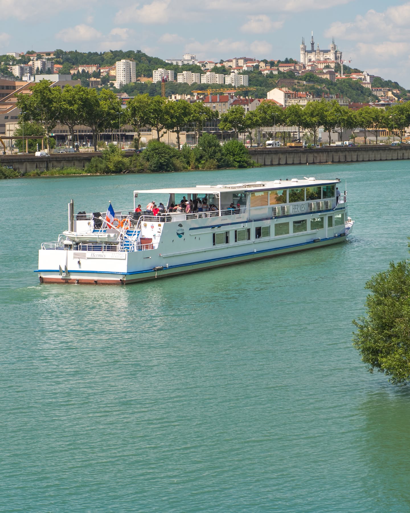 Péniche - Le Hermès - Lyon - Fleuv