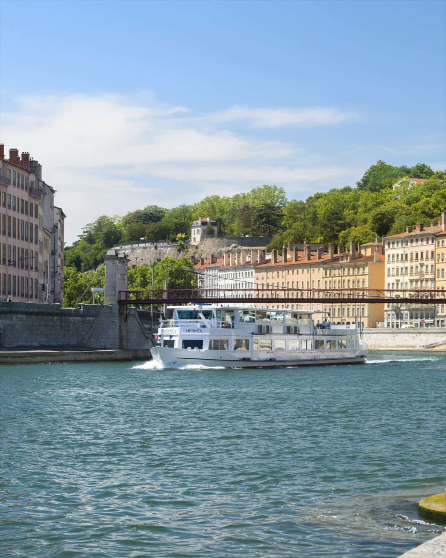 Péniche - Le Hermès - Lyon - Fleuv