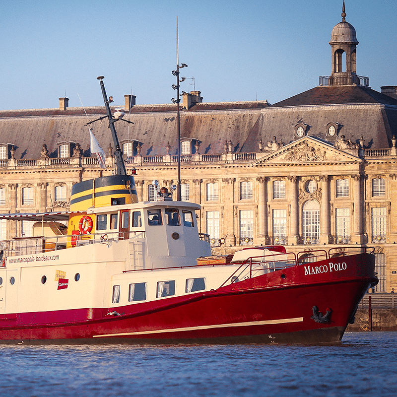 Péniche - Marco Polo - Bordeaux - Fleuv