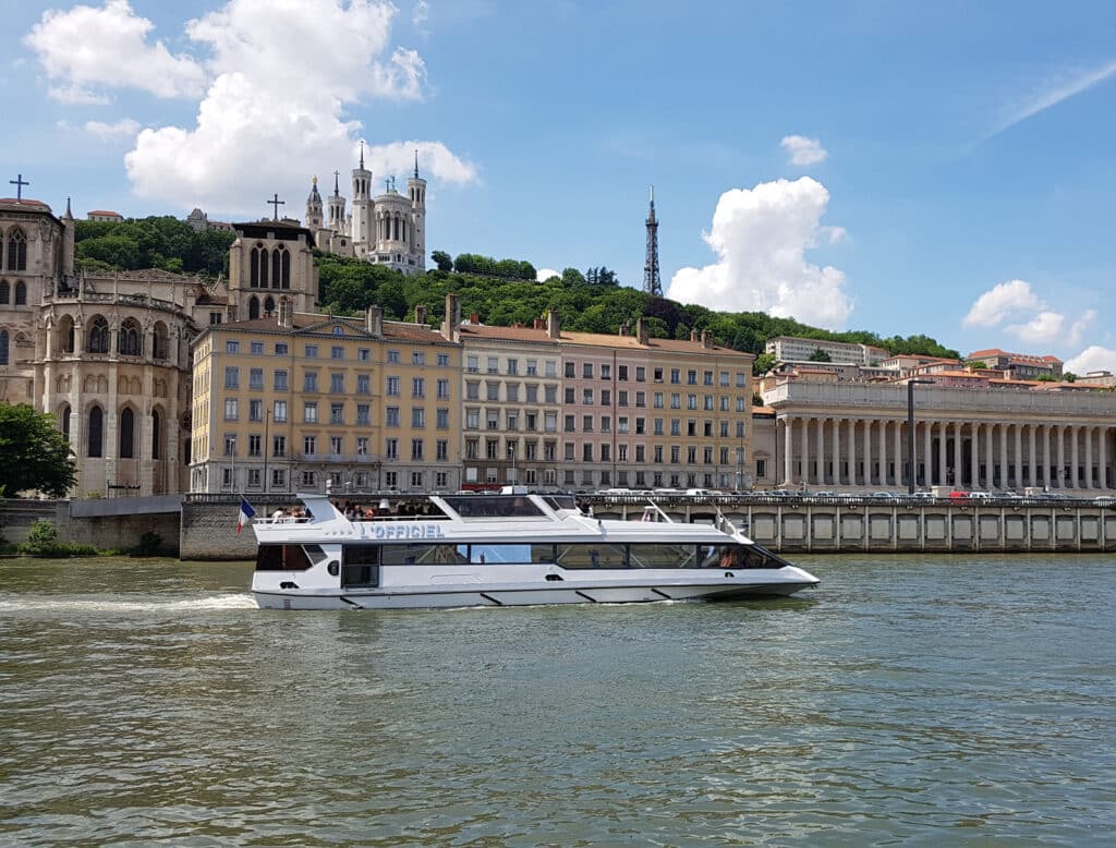 Péniche - L'Officiel - Lyon - Fleuv